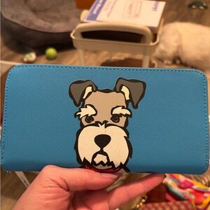 Marc Tetro Blue Dog Wallet